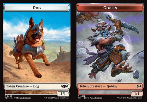 Dog // Goblin (token)