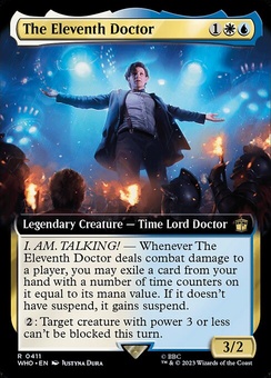 The Eleventh Doctor (extended art)