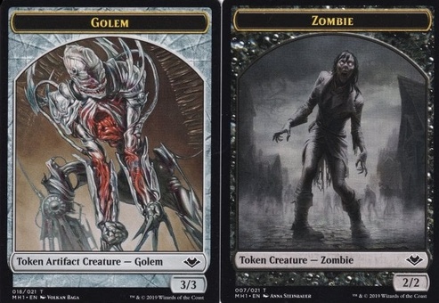 Zombie // Golem (token)