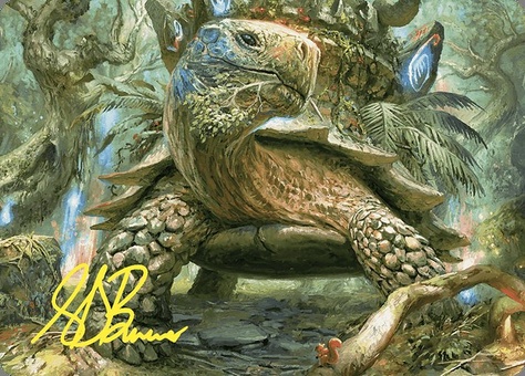 Blossoming Tortoise (art series signed)