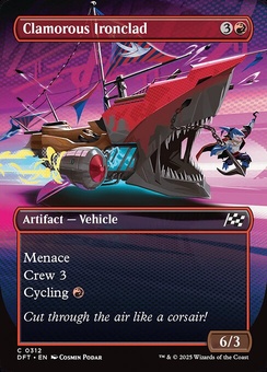 Clamorous Ironclad (borderless)