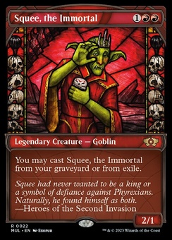 Squee, the Immortal (showcase foil)