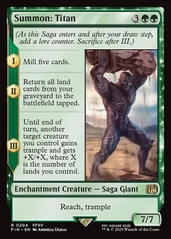 Summon: Titan (foil)