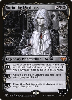 Sorin the Mirthless (showcase foil)