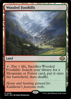Wooded Foothills (foil)
