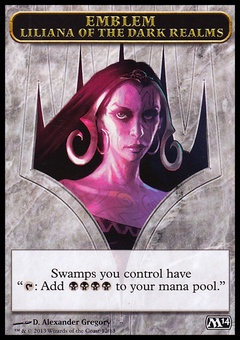 Emblem - Liliana of the Dark Realms