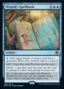 Wizard's Spellbook (foil)