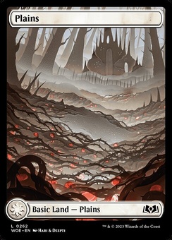 Plains #262 (fullart foil)