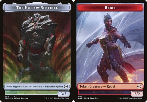 The Hollow Sentinel // Rebel (token foil)