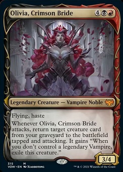 Olivia, Crimson Bride (showcase)