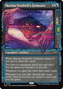 Marina Vendrell's Grimoire (showcase etched)