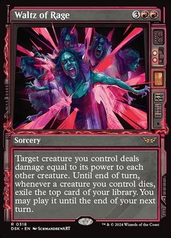 Waltz of Rage (showcase foil)