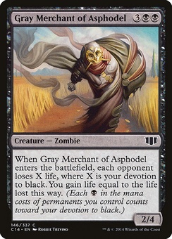Gray Merchant of Asphodel (C14 mystery booster)