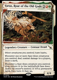 Yarus, Roar of the Old Gods (showcase foil)
