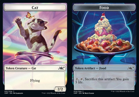 Cat // Food #10 (token foil)