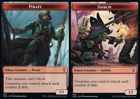 Goblin // Pirate (token)