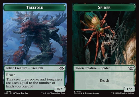 Treefolk // Spider (token)