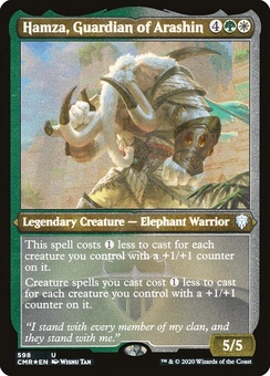 Hamza, Guardian of Arashin (etched foil)