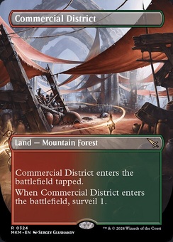 Commercial District (borderless)