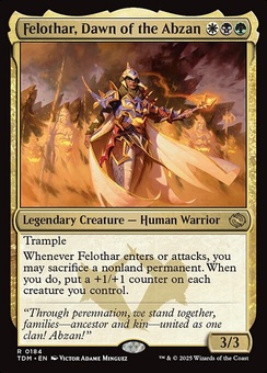 Felothar, Dawn of the Abzan (foil)