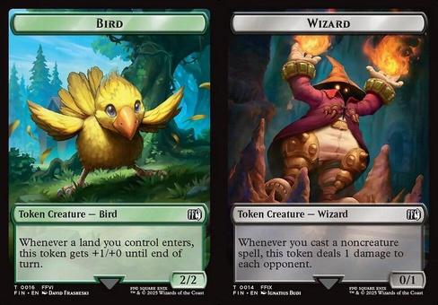 Bird #16 // Wizard #14 (token)
