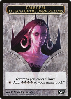 Liliana of the Dark Realms Emblem (token)