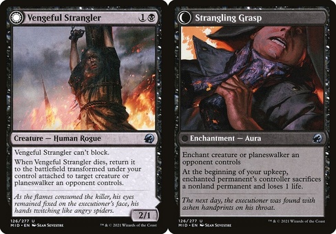 Vengeful Strangler // Strangling Grasp