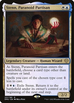 Stenn, Paranoid Partisan (foil)