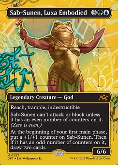 Sab-Sunen, Luxa Embodied (borderless boxtopper)