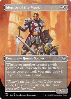 Mentor of the Meek (borderless foil)