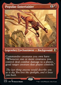 Popular Entertainer (etched foil)