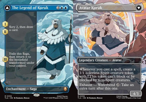 The Legend of Kuruk // Avatar Kuruk (borderless)