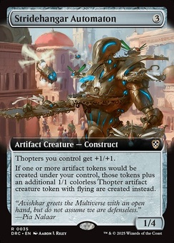 Stridehangar Automaton (extended art)