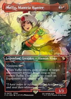 Yuffie, Materia Hunter (borderless)