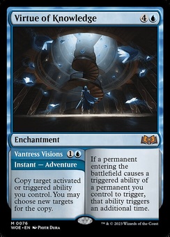 Virtue of Knowledge // Vantress Visions (foil)