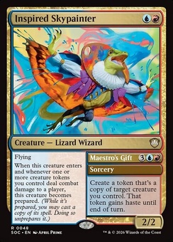 Inspired Skypainter // Maestro's Gift