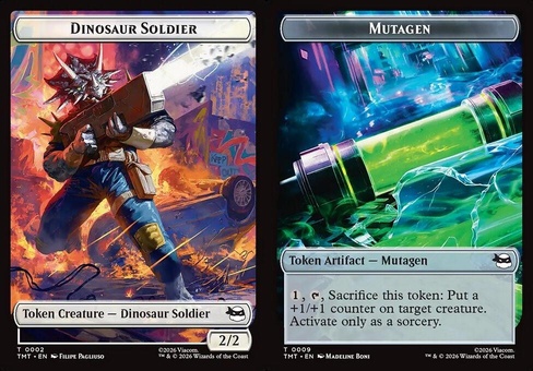Dinosaur Soldier // Mutagen (token)