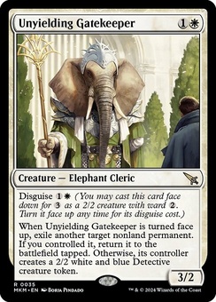 Unyielding Gatekeeper (foil)