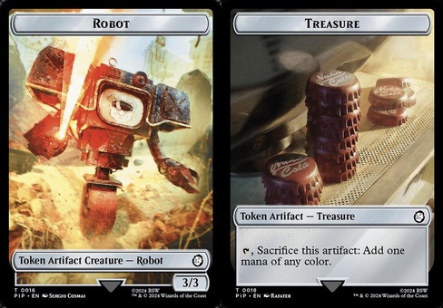 Robot // Treasure #18 (token)