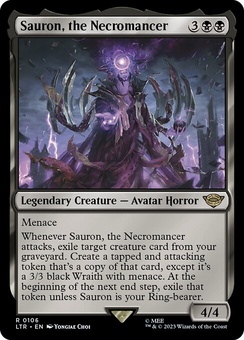 Sauron, the Necromancer (foil)