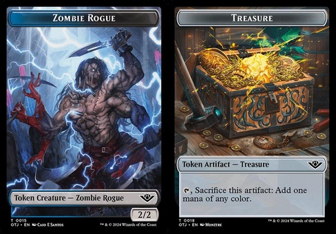 Zombie Rogue // Treasure (token)