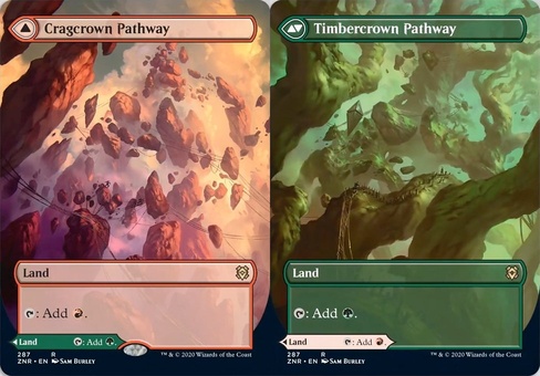 Cragcrown Pathway // Timbercrown Pathway (borderless)