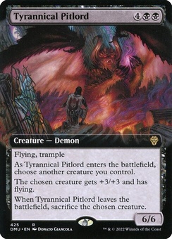 Tyrannical Pitlord (extended art)