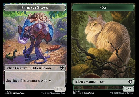 Eldrazi Spawn // Cat (token)