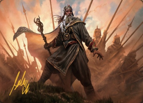 Hazezon, Shaper of Sand (art series, signed)