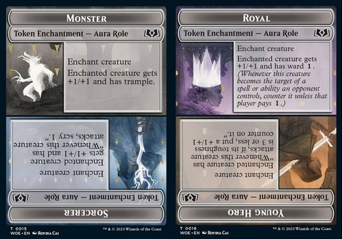 Monster // Sorcerer // Royal // Young Hero Role (token)