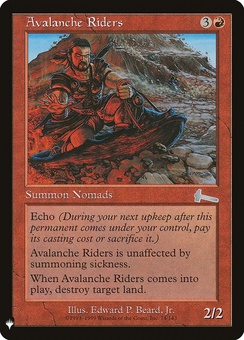 Avalanche Riders (UL, mystery booster)