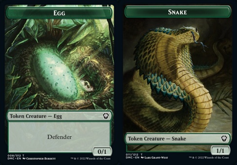 Egg // Snake (token)