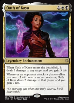 Oath of Kaya (prerelease promo foil)