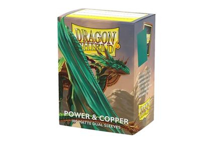 Dragon Shield - Power & Copper Matte Dual (100ks)